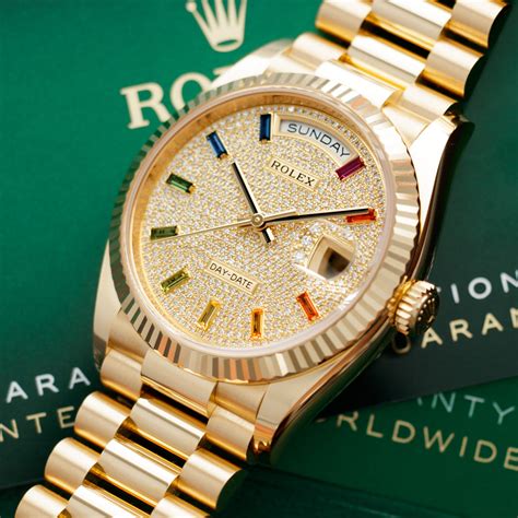 rolex day-date rainbow 128238rbr|Rolex Day.